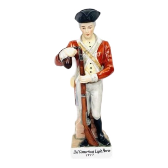 ANDREA By SADEK Figurine Second Connecticut Light Horse 1777 Hand Painted - Picture 8 of 8